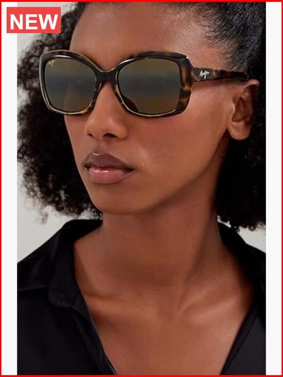 Polarized Sunglasses Butterfly Wrap Frame Nylon Gradient Lens main image 4